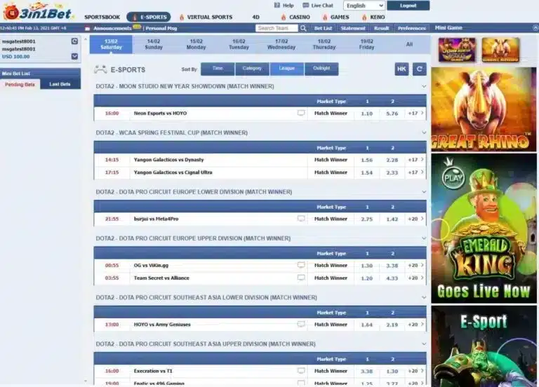 3IN1BET – Hệ Thống Cá Cược Hàng Đầu Việt Nam