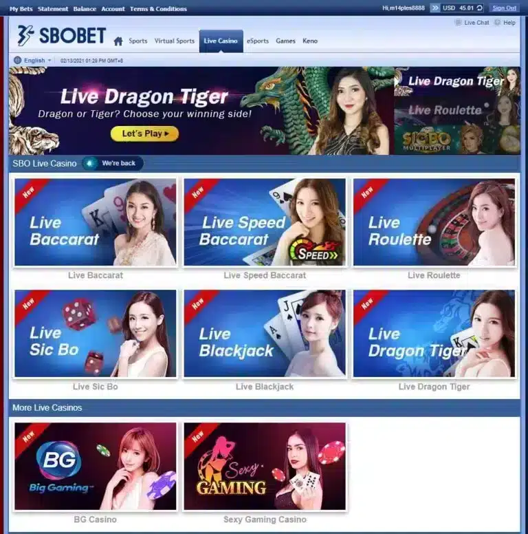 SBOBET – Nền Tảng Cá Cược Toàn Diện Cho Thể Thao và Casino