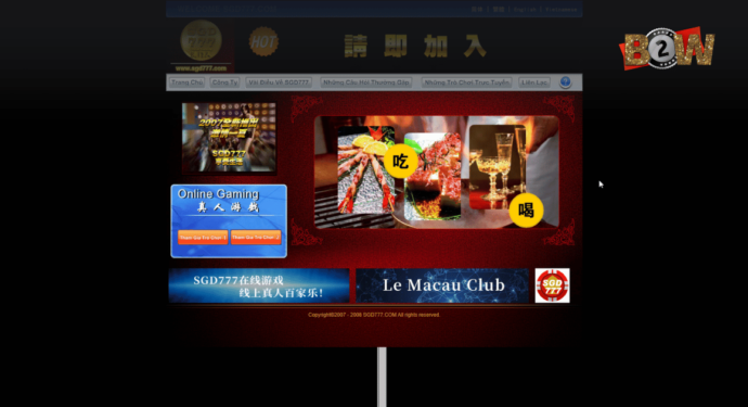 SGD777 – Hệ Thống Casino Trực Tuyến Hàng Đầu Châu Á