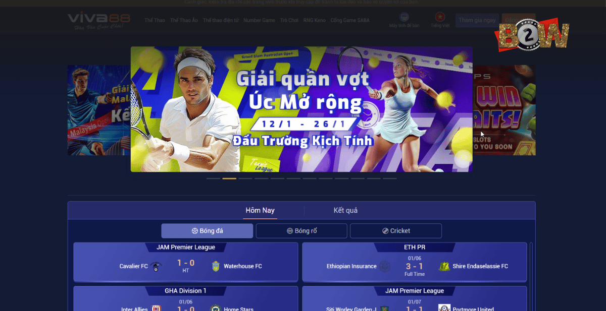 VIVA88 – Nền Tảng Cá Cược Thể Thao và Giải Trí Hàng Đầu Châu Á