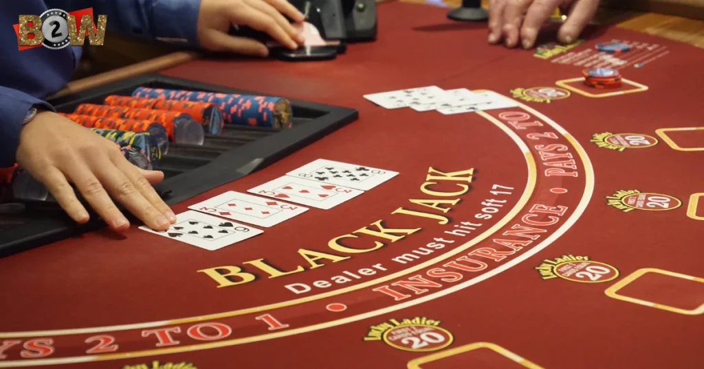 blackjack lvs và giá trị lá bài, giá trị lá bài LVS, lượt rút LVS
