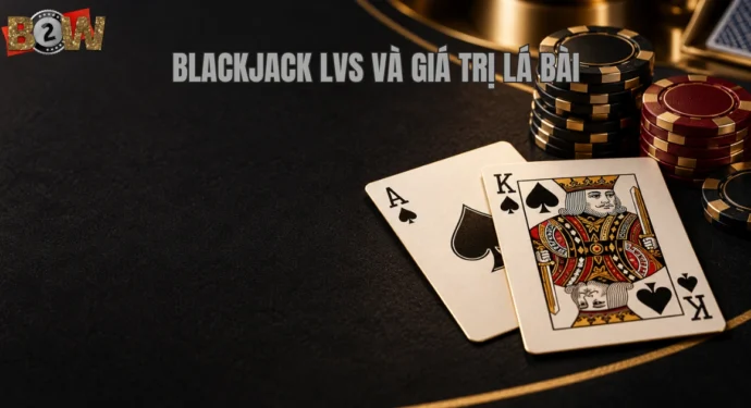 blackjack lvs và giá trị lá bài, giá trị lá bài LVS, lượt rút LVS