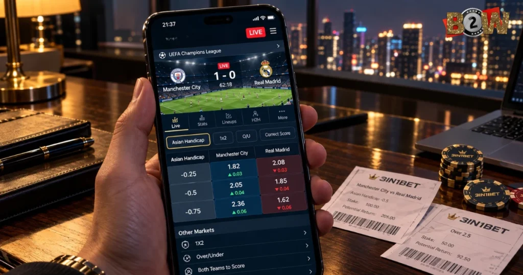 sportsbook 3in1Bet với kèo châu á, thị trường bóng đá 3in1Bet, cửa kèo 3in1Bet