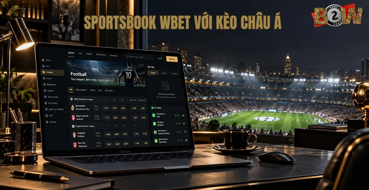 sportsbook wbet với kèo châu á, thị trường bóng đá WBET, cửa kèo WBET