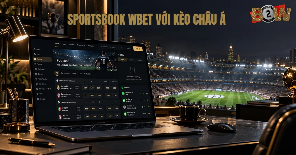 sportsbook wbet với kèo châu á, thị trường bóng đá WBET, cửa kèo WBET