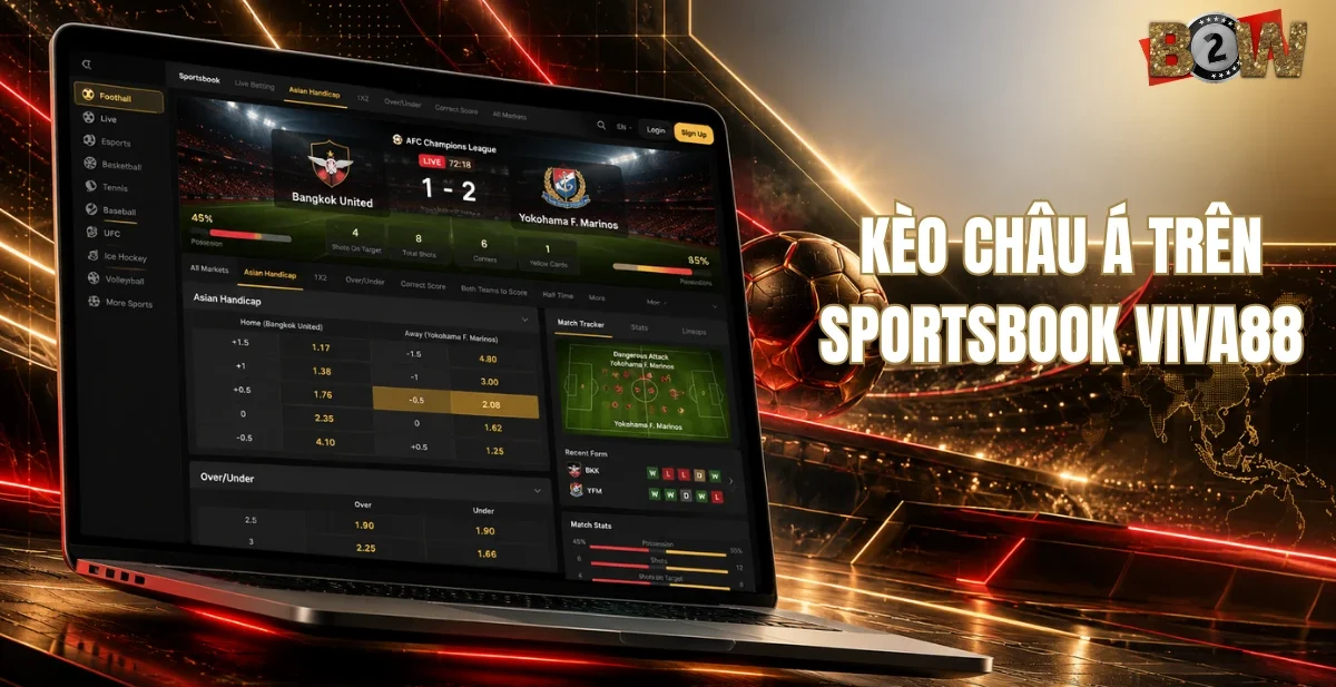 kèo châu á trên sportsbook viva88, thị trường bóng đá VIVA88, cửa kèo VIVA88