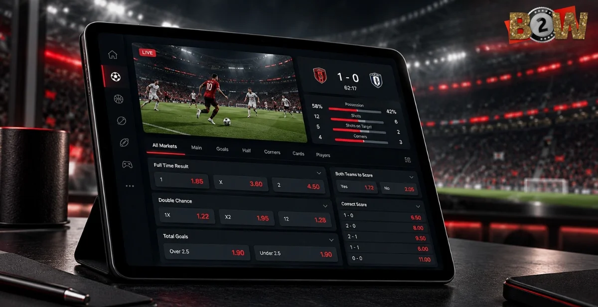 sportsbook fishbet theo môn thể thao, thị trường bóng đá FISHBET, cửa kèo FISHBET